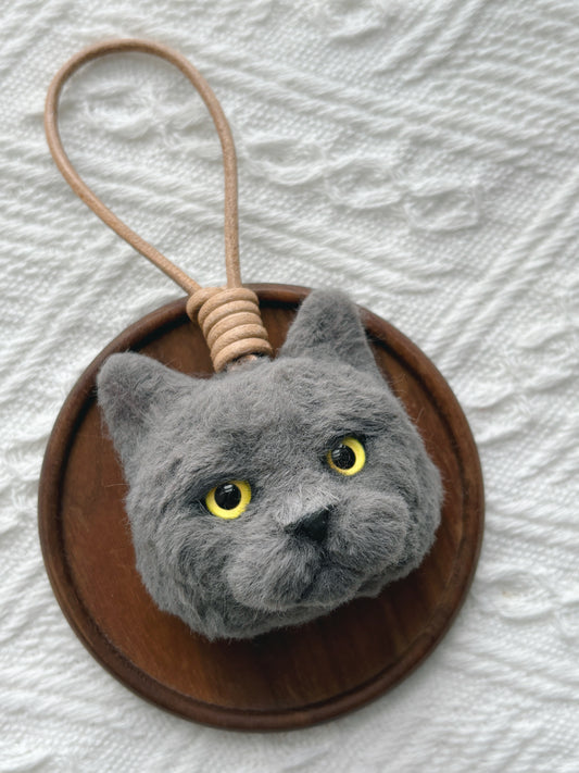 Customized Handmade Cat Face