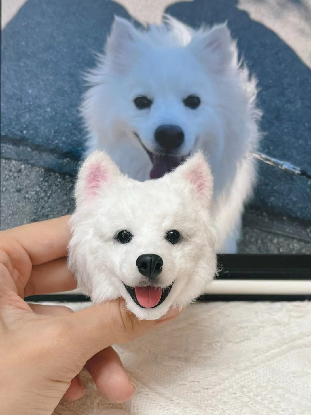 Customized Handmade Dog Face