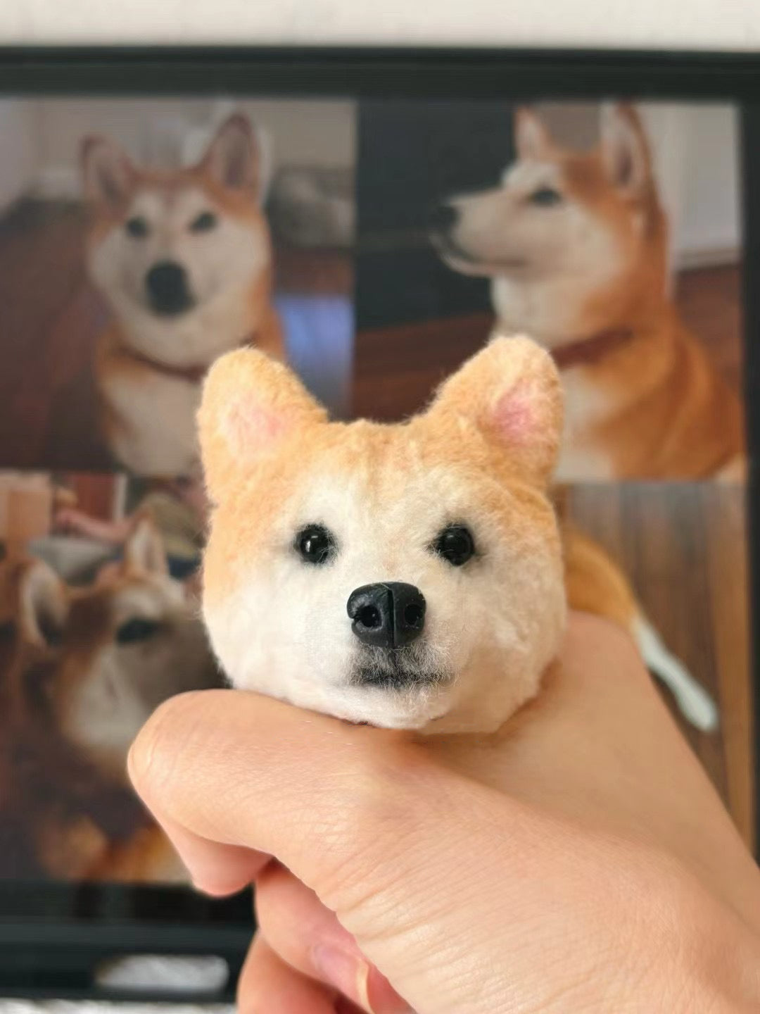 Customized Handmade Dog Face